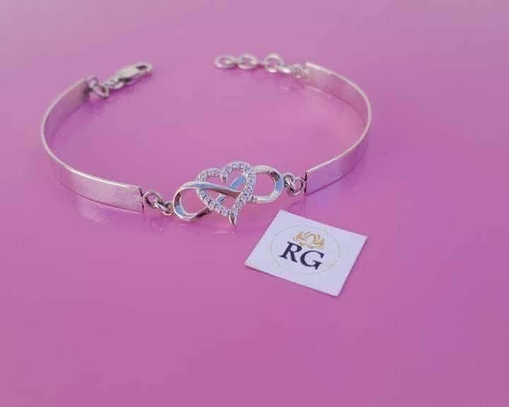 Brazalete Dije Amor Infinito en Plata .950