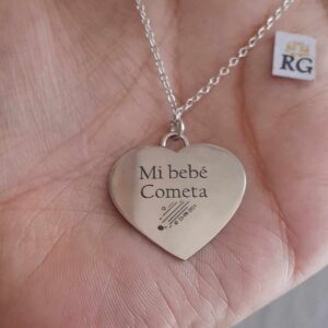 Collar Bebé Cometa en Plata .950