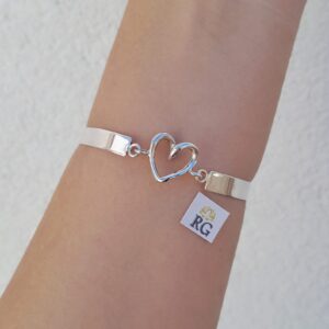 Pulsera de Corazón en Plata .950