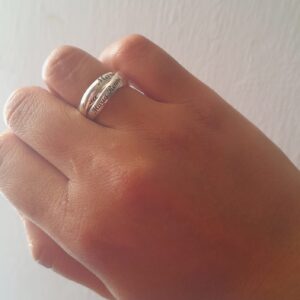 Anillo Ruso Personalizado en Plata .950