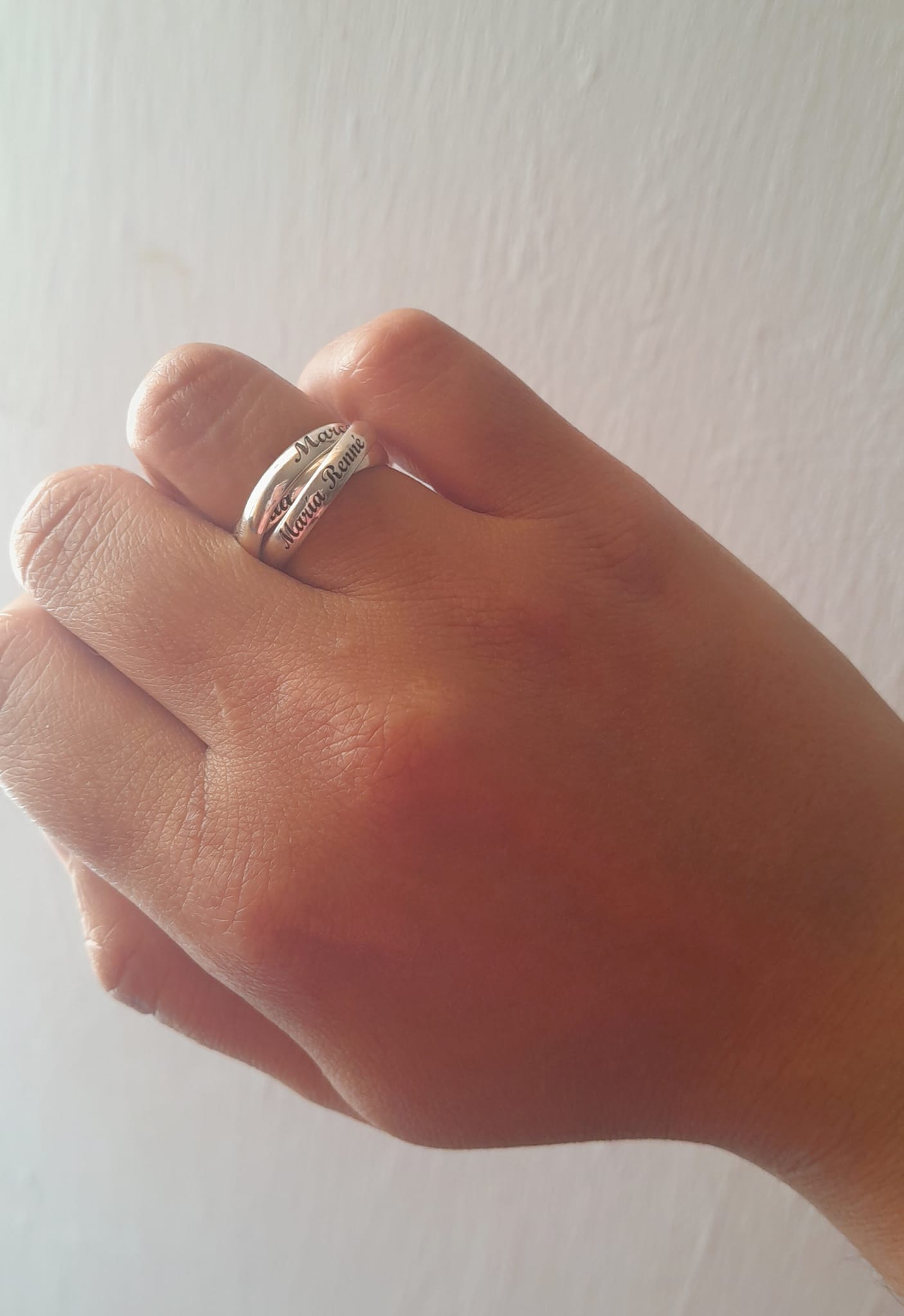 Anillo Ruso Personalizado en Plata .950