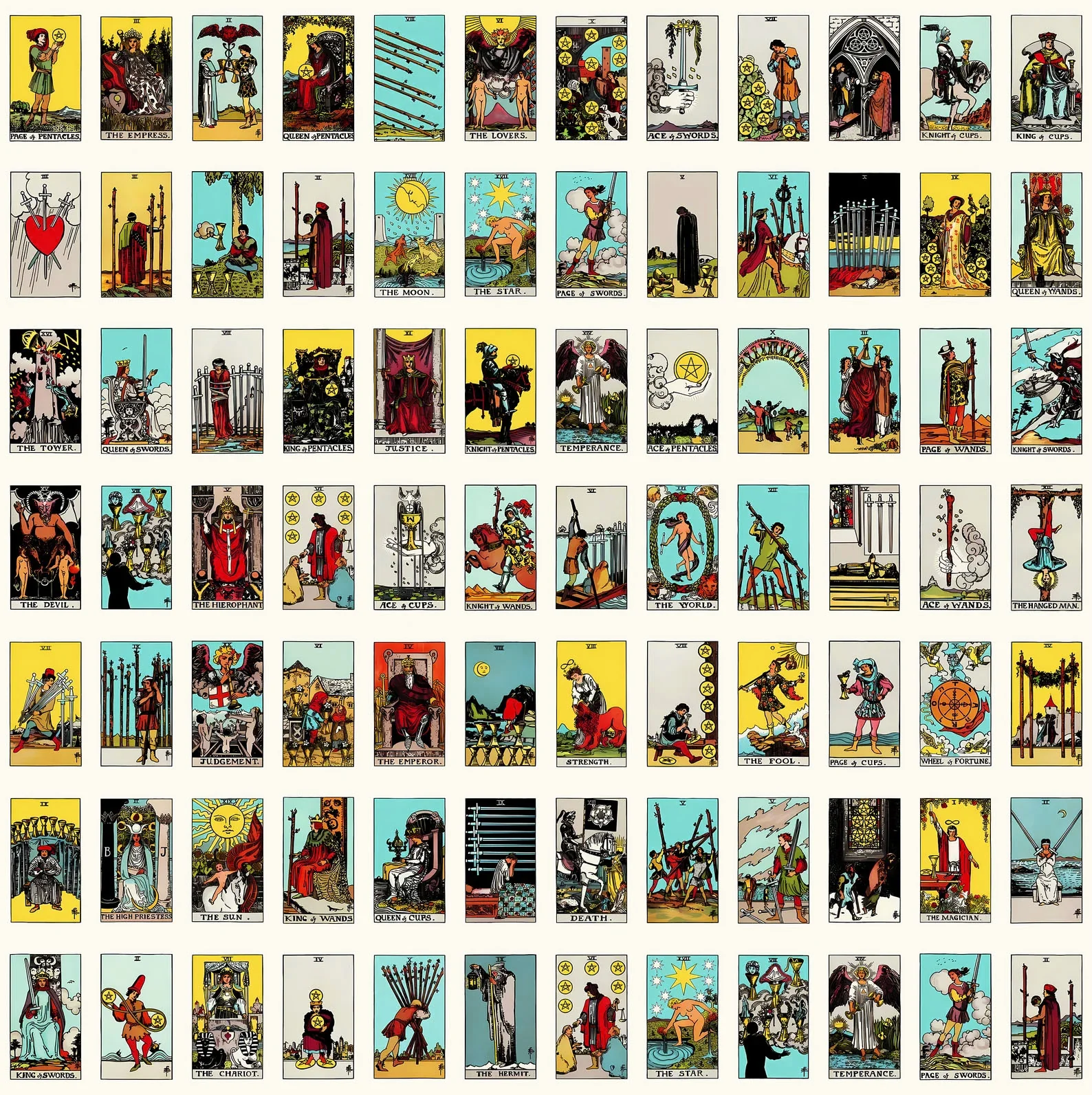 Anillo Carta de Tarot en Plata .950 - Imagen 4