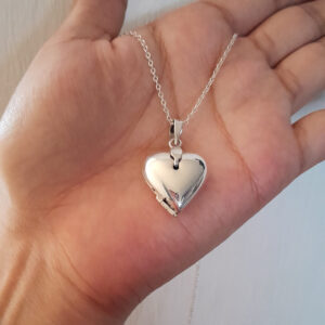 Relicario de Corazón en Plata .925