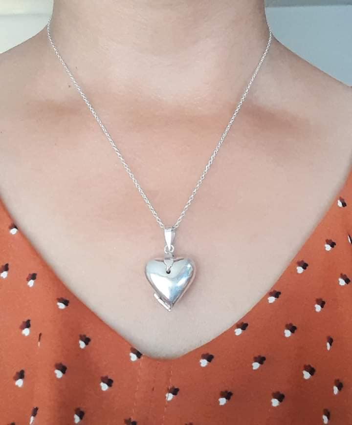 Relicario de Corazón en Plata .925 - Imagen 2