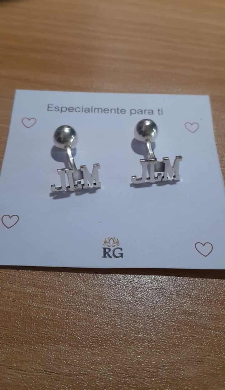 Mancuernillas Personalizadas en Plata .925
