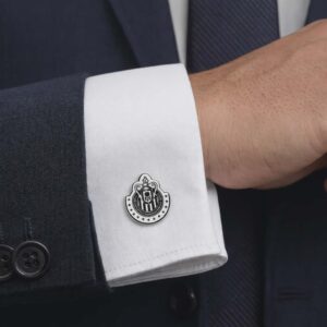 Mancuernillas  con Logos Personalizados en Plata .925