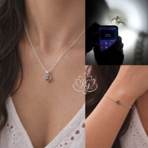 Foto Proyección Personalizado en Plata .950